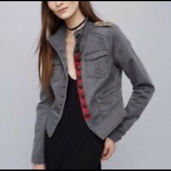 Free People military blazer - Picture 2 of 7